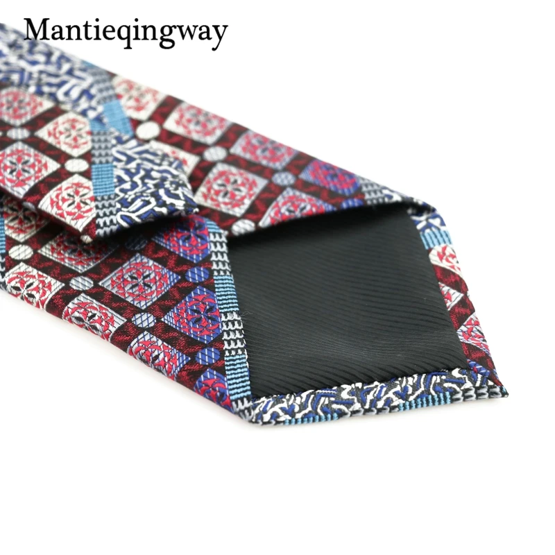 Mantieqingway, Ретро стиль, 8,5 см., галстуки Gravata Mens, жаккардовый, носовой галстук, запонки, наборы, широкий галстук, квадратные запонки, Наборы для мужчин