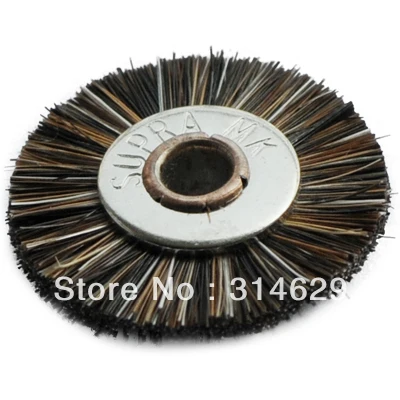 

jewelry making tools Dental Polishing tools Brown horse hair(medium) unmounted brush for jewelry polishing144pcs/packagegoldsmit