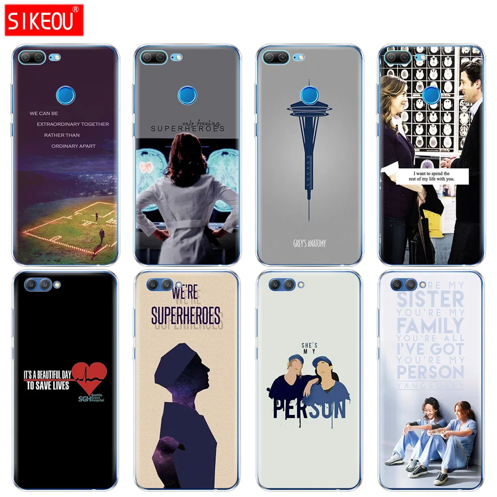 Силиконовый чехол для телефона Huawei Honor 10 V10 3c 4C 5c 5x 4A 6A 6C pro 6X 7X 6 7 8 9 LITE с анатомией