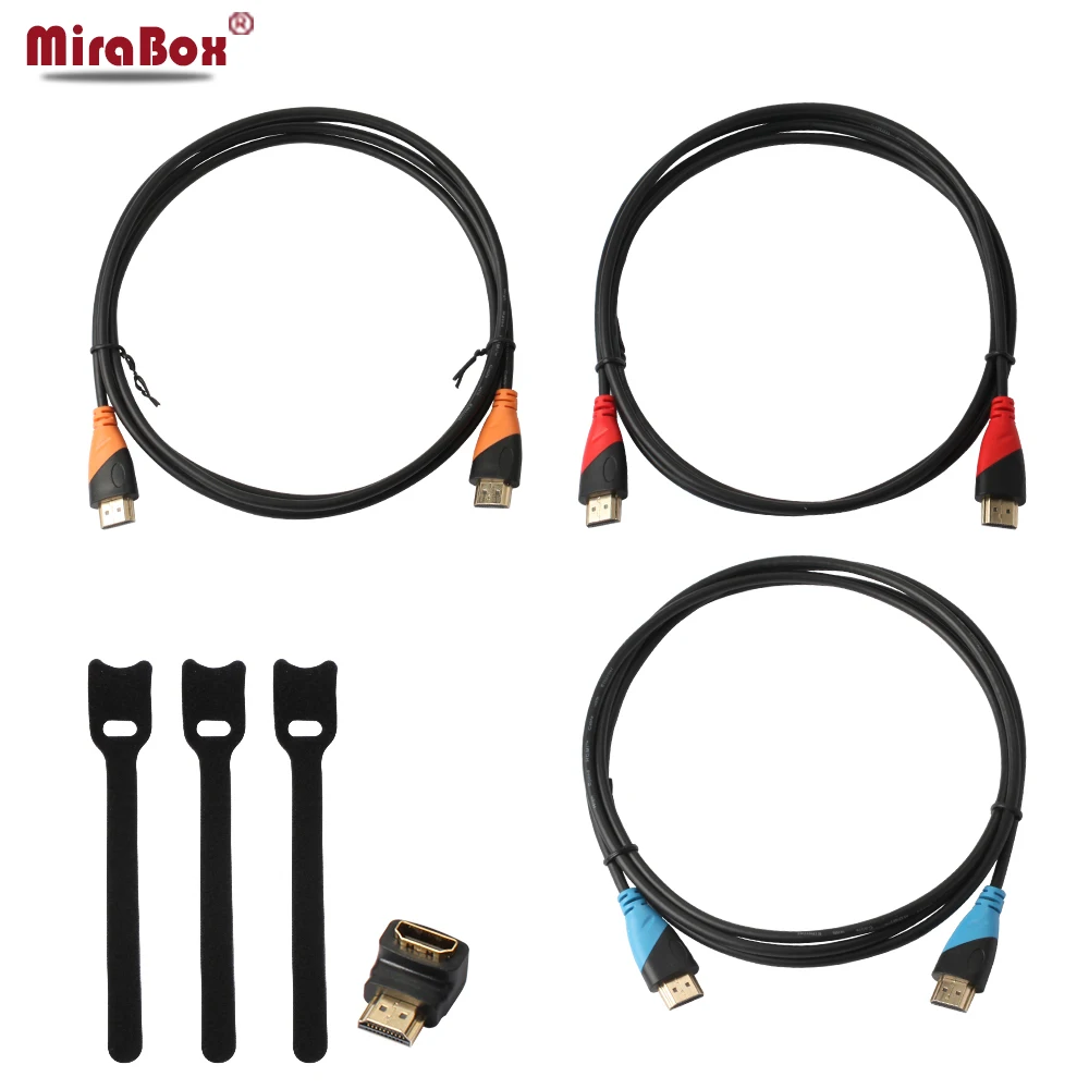 Mirabox HDMI кабель HDMI к HDMI 1,4 кабель 4 K для Xiaomi модуль переключателя Nintend PS4 телевидения ТВ коробка xbox 360 6 ФТ кабель HDMI