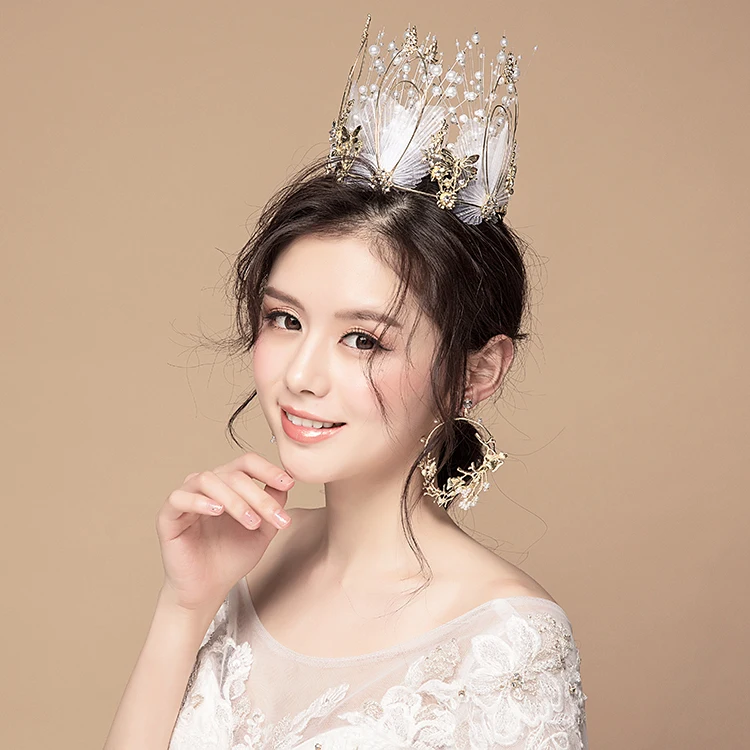 Невеста супер Сказочный темпераментный набор аксессуаров для волос модная