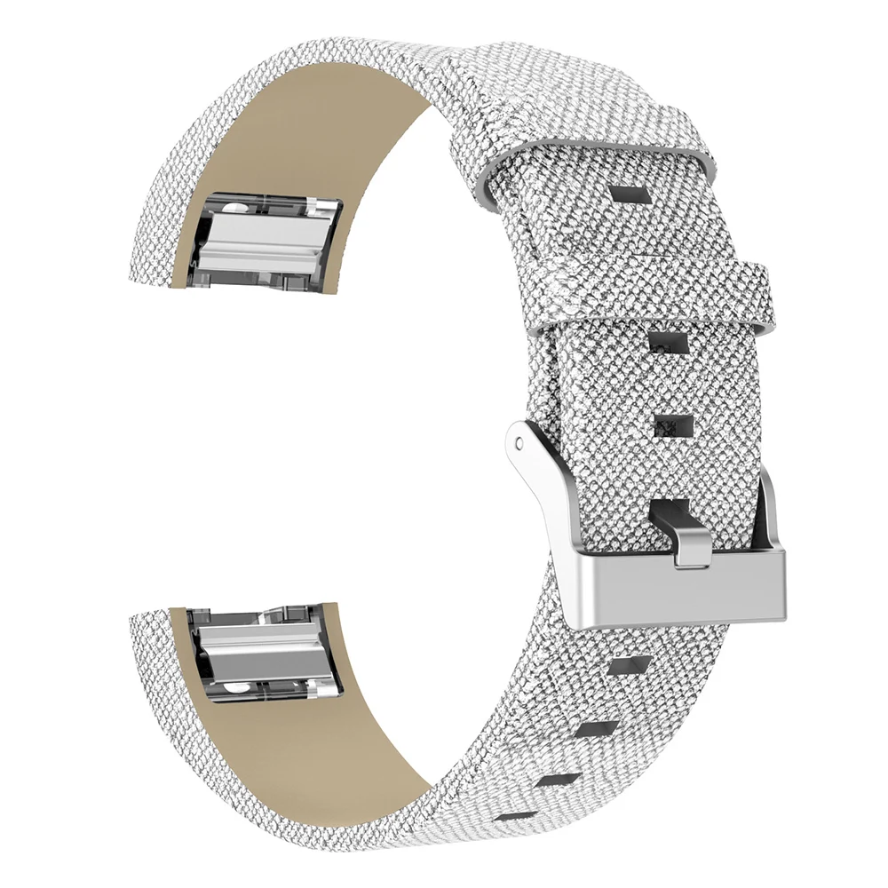 Ремешок для наручных часов браслет Fitbit Charge 2 кожаный спортивный ремешок умных