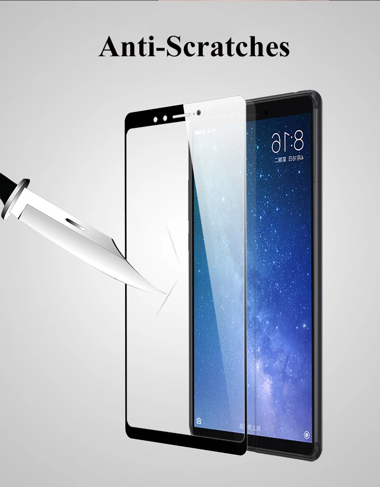 MAKAVO для Xiaomi Mi Max 3 закаленное стекло 2.5D Полное покрытие экрана Защитная пленка для xiomi Xiaomi Mi Max 2 Max3 стекло