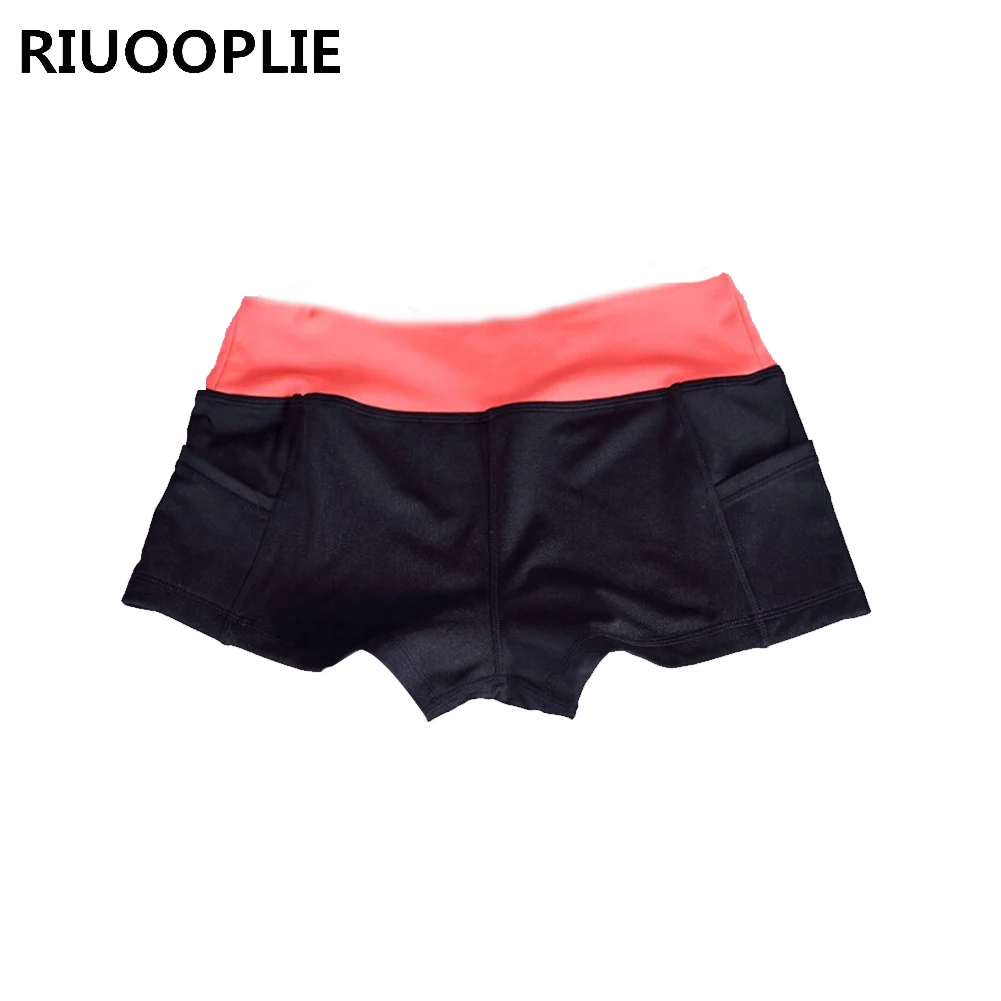 RIUOOPLIE Для женщин лето эластичный пояс спортивные шорты Повседневное Фитнес