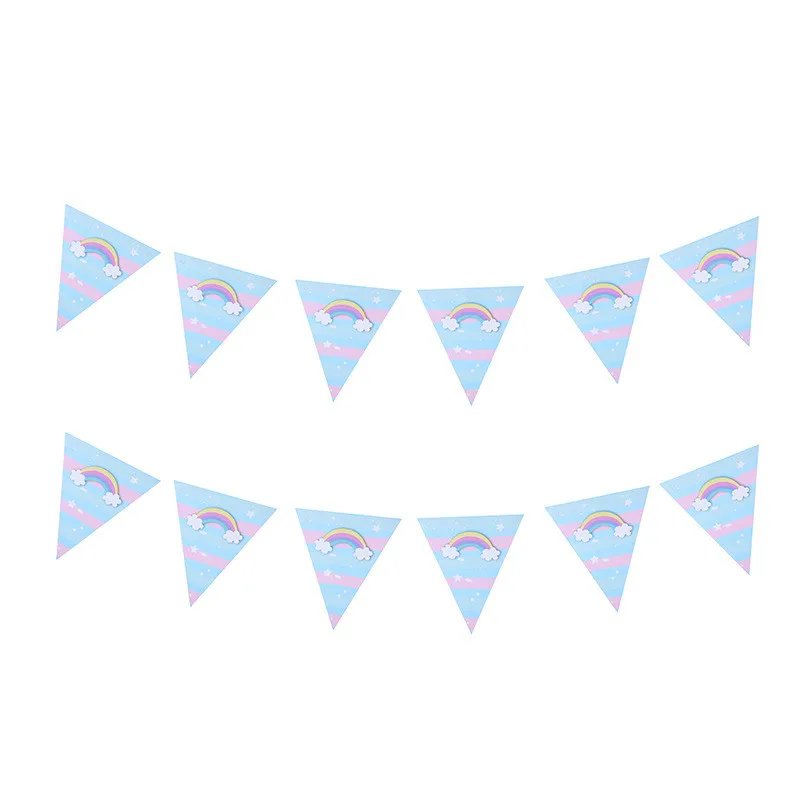 Unicorn Theme Party Wedding Birthday Set Supplies for 10 Packs Paper Plates Cups Drinking Straws Napkins Disposable | Дом и сад
