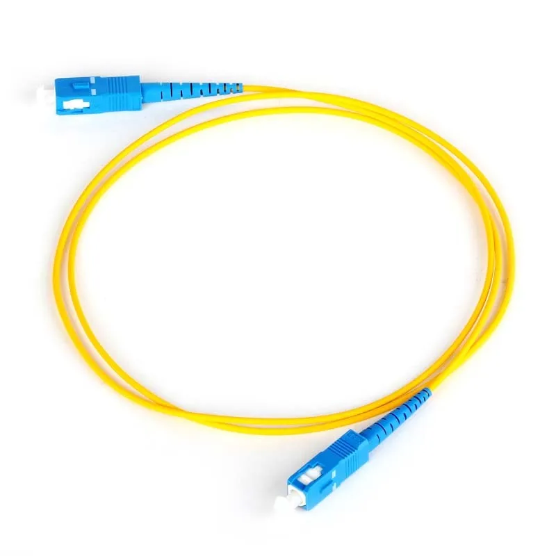 FirstFiber 5m SC UPC to G657A волоконный патч кабель перемычка корд Simplex 2 0 мм PC для PVC SM Bend