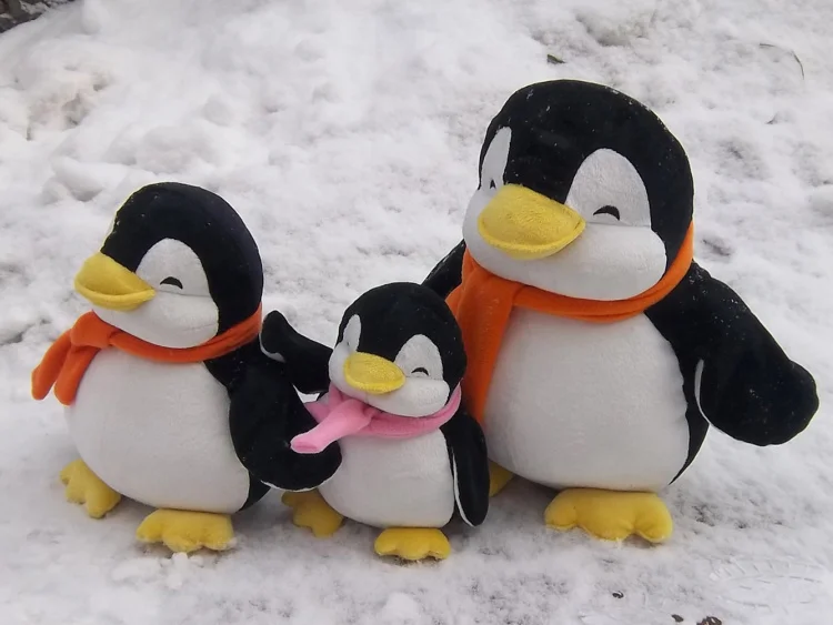 Мультяшная игрушка шарф пингвин плюшевые игрушки товары высокого качества