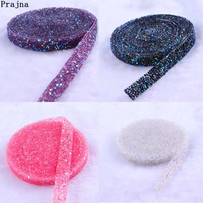 DIY Pearl And Rhinestone Trim Lace Ribbon Garnitures Perlage Iron On Diamond Crystal Ribbons Decoration Wedding Dress Party | Дом и сад