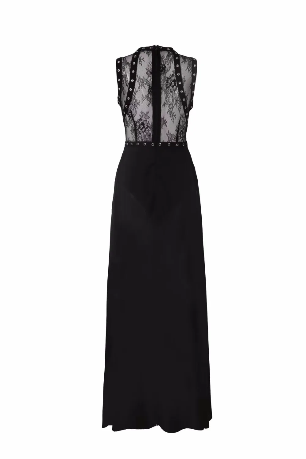 DEIVE TEGER кружевная майка Fit And Flare Dress элегантные повязки Для женщин О образный