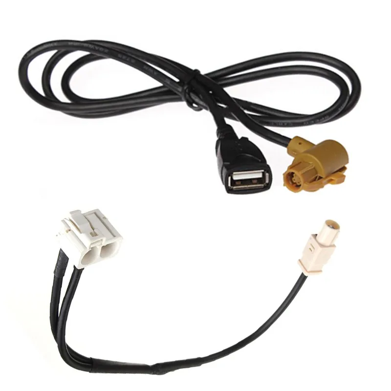 Biurlink RCD510 RNS315 радио USB аудио кабель провод стерео адаптер антенного кабеля для