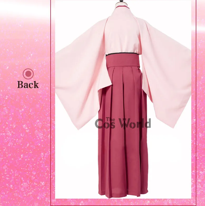 Fate Grand Order Sakura Saber Okita Souji кимоно юката платье униформа наряд косплей костюмы |