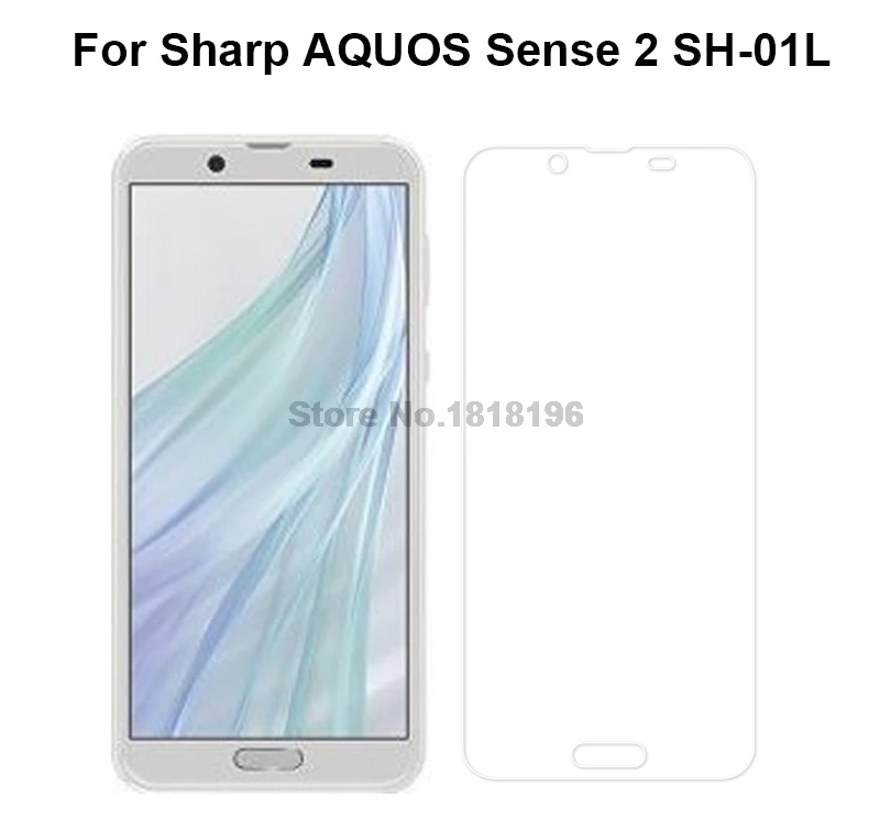 Для Sharp AQUOS sense2 SH-01L SHV43 защита из закаленного стекла для смартфона оболочка Couqe для Sharp AQUOS sense 2 силиконовый чехол