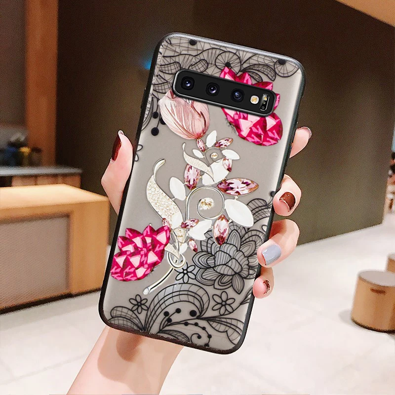 KaiNuEn coque чехол для Samsung Galaxy S10 Plus S 10 Lite 10E S10Lite роскошные красивые на жестком ПК Чехлы