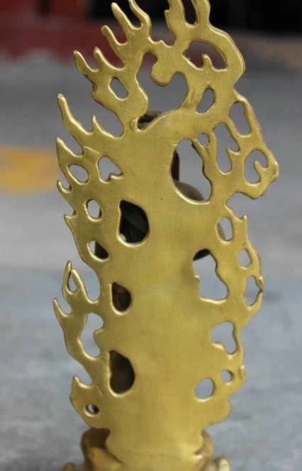 8 &quotКитайская Чистая латунь буддистская японская фудо-Мио-о ачаланата Будда