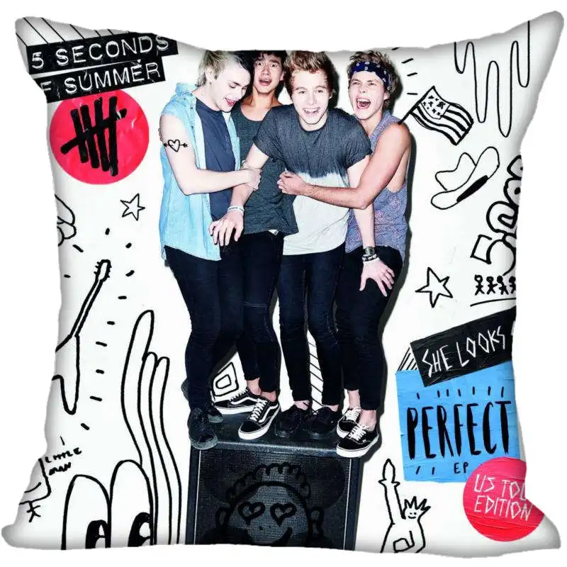 Модный бутик на заказ новинка 5 секунд летней картины квадратная наволочка