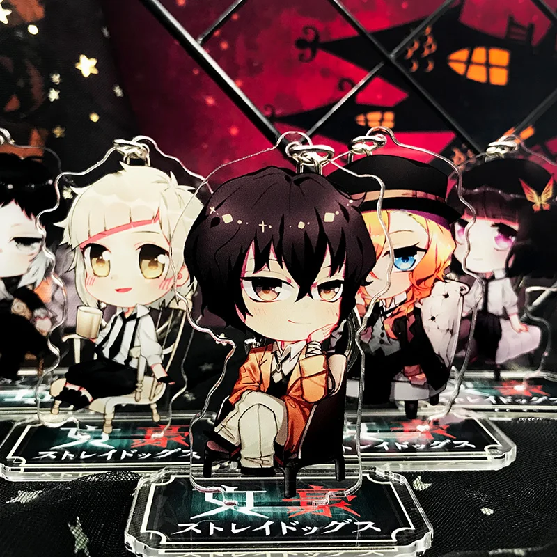 Новый аниме Bungo бродячие собаки Осаму дадзай Doppo Kunikida Edogawa Косплей акриловый