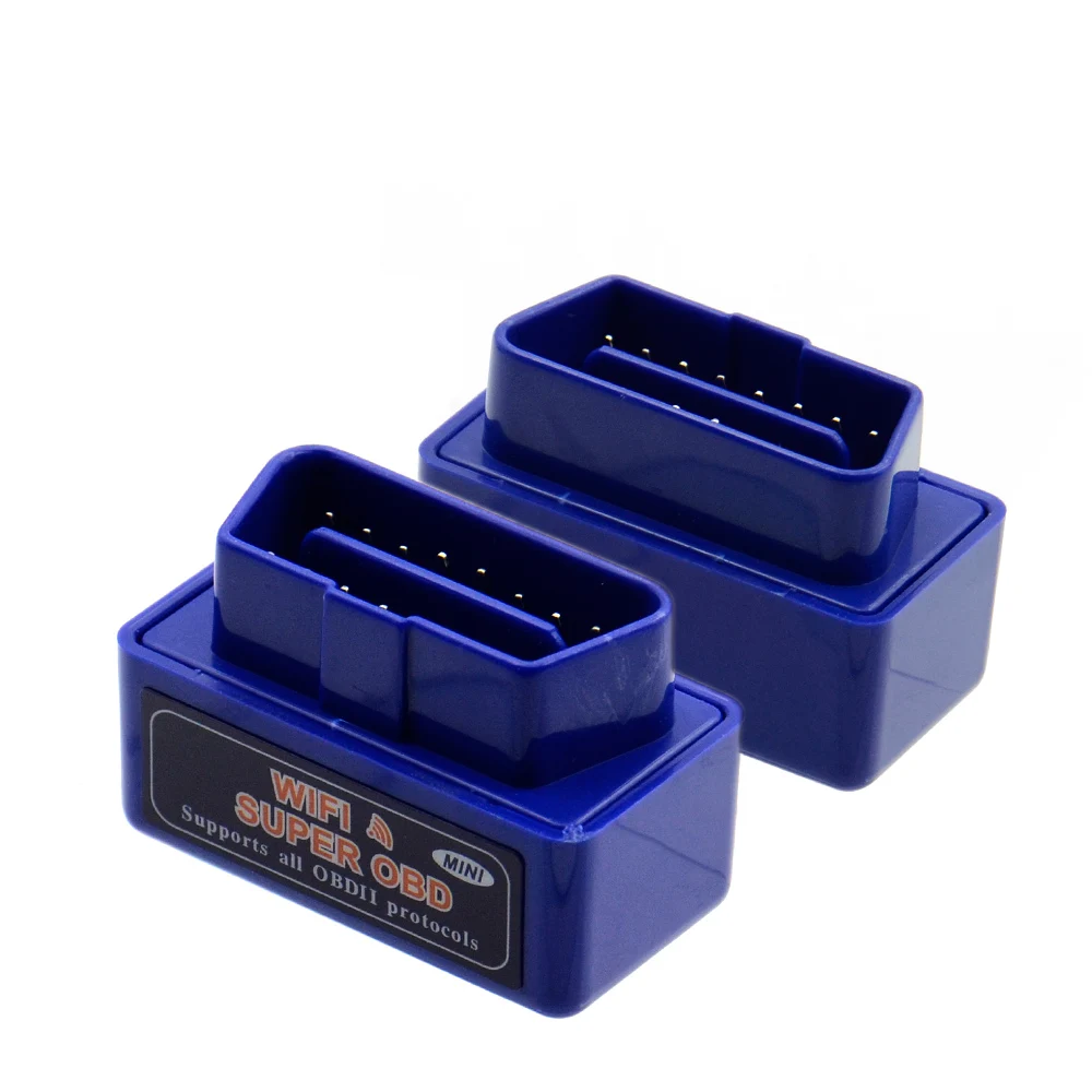 Мини ELM327 WiFi ELM 327 OBDII автомобильный диагностический инструмент сканер для IOS Android