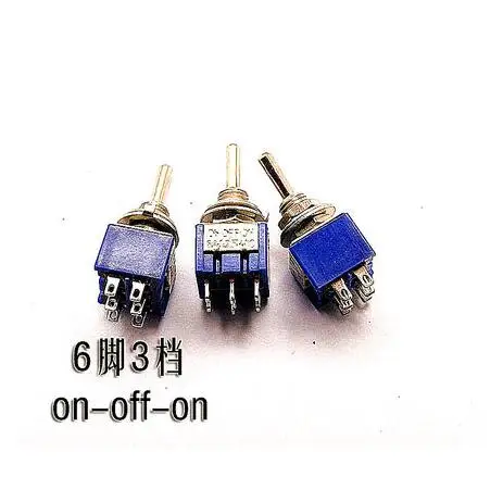 10 шт./лот мини флэш выключатель 6 Pin ON OFF 6A 250V хорошего качества|Выключатели| |