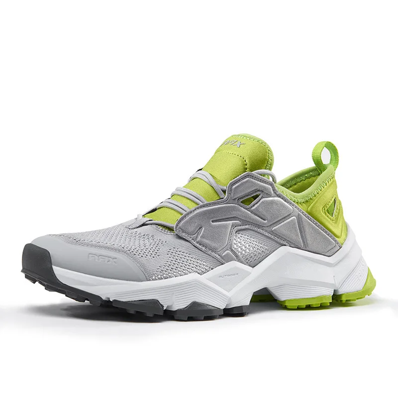light gray 386W Rax, Весенняя Новинка, стильный светильник, обувь для пешего туризма, женские уличные спортивные кроссовки для женщин, обувь для треккинга, дышащая обувь для путешествий - Цвет: light gray 386W
