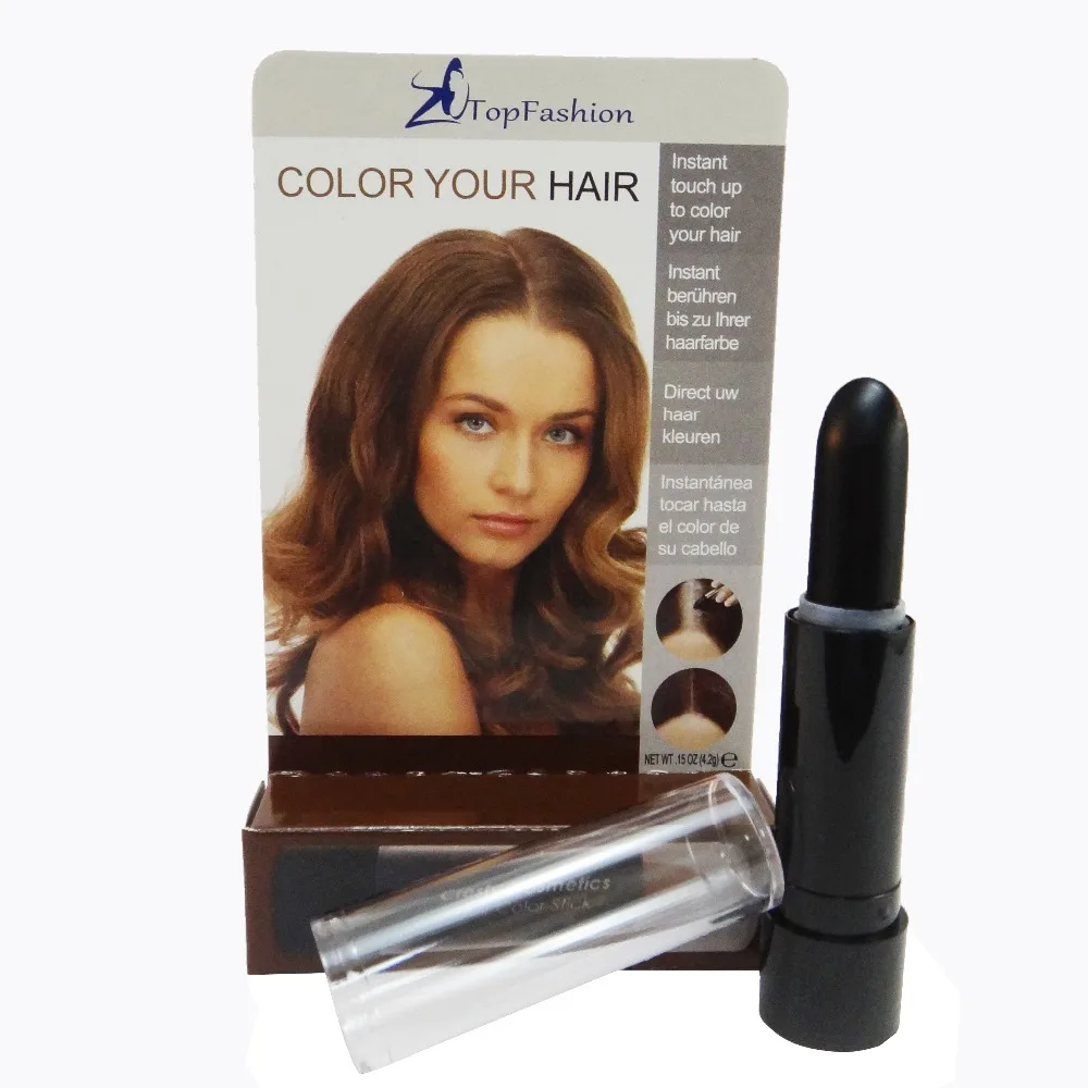 Черная Временная подтягивающая палочка для волос соответствует требованиям FDA EEC