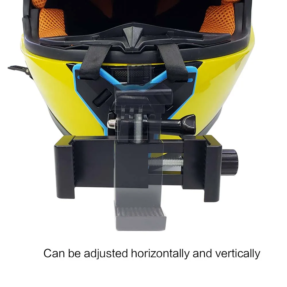 TUYU мотоциклетный шлем подбородок кронштейн для Gopro все камеры мотоциклетный шлем подбородок Адаптер для Gopro Hero 8 7 6 5 SJCAM Yi