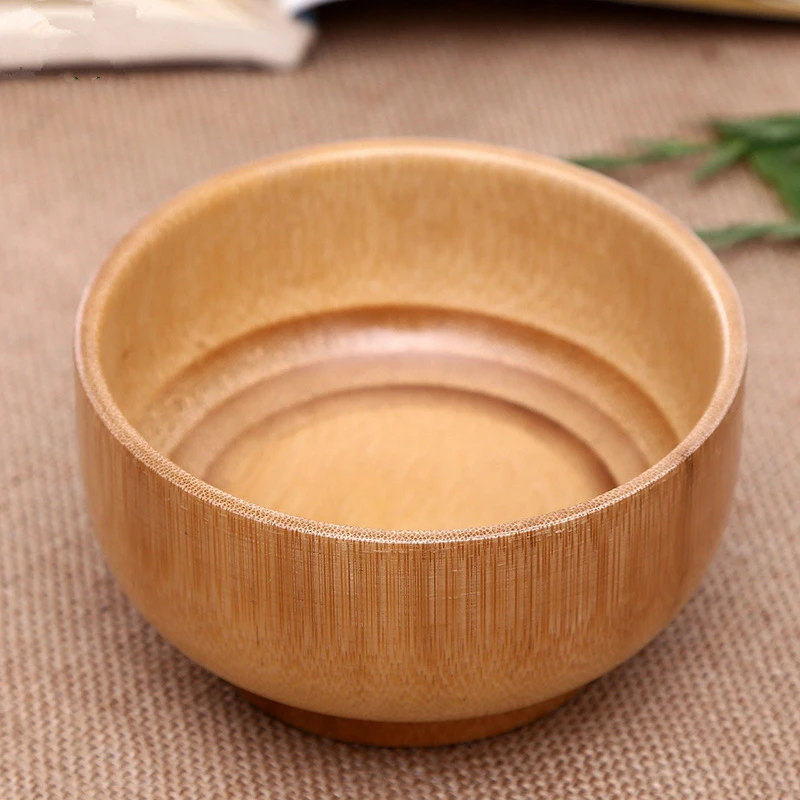 Doreenbeads Bamboo Посуда Экологичные чаша для лапши рис десерт Варенье соус держатель