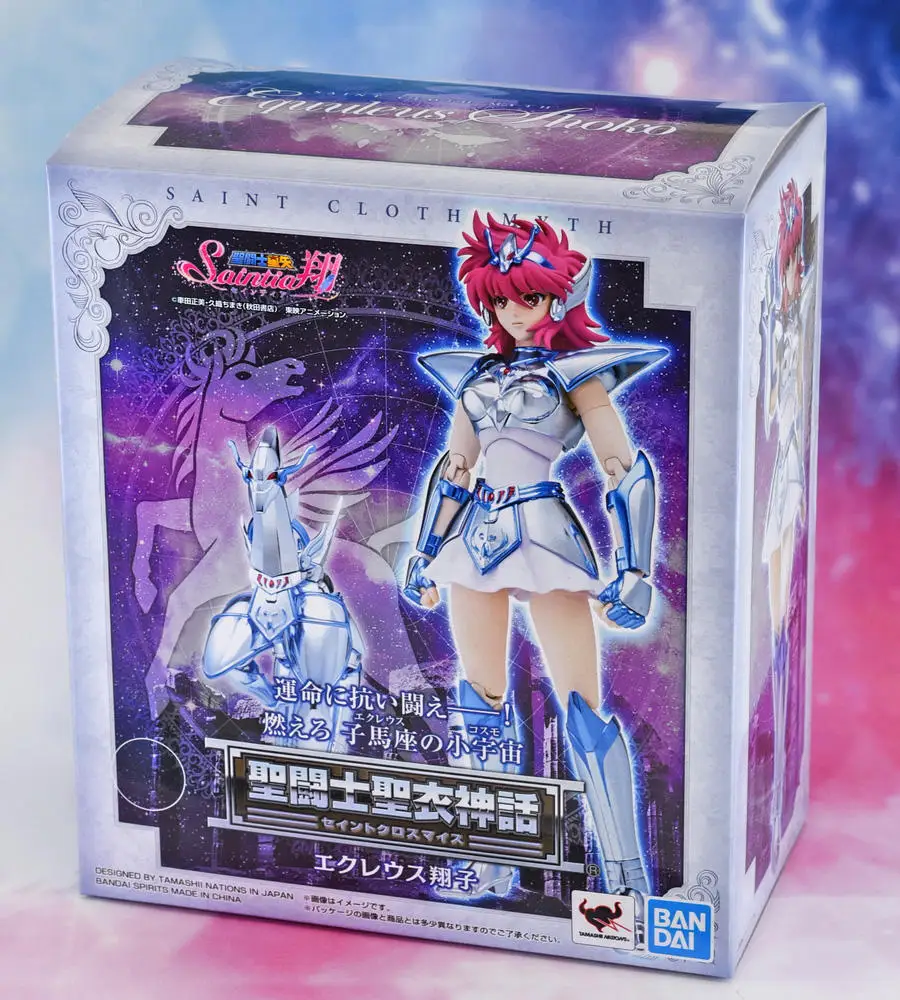 Оригинальный Bandai фигурки святая Сейя мистическая одежда Сенполия Секо ПВХ