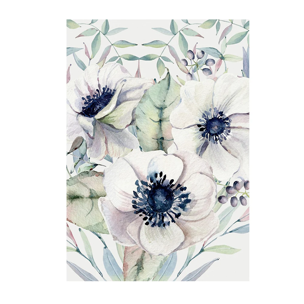 Скандинавском стиле лист растение Живопись стены гостиной картина для спальни