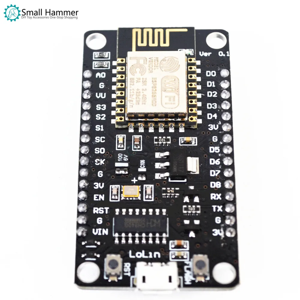 ESP8266 серийный wifi модуль NodeMcu Lua WIFI V3 Интернет вещей развития CH340|Программируемые