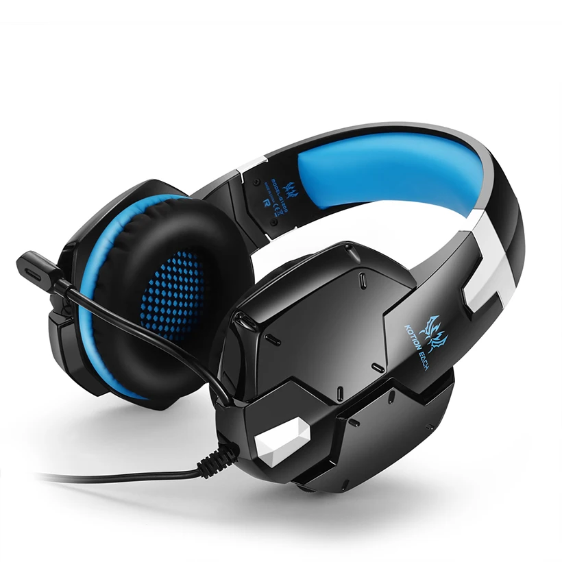 Игровые наушники KOTION EACH G1200 с микрофоном стереогарнитура разъемом 3 5 мм для ПК