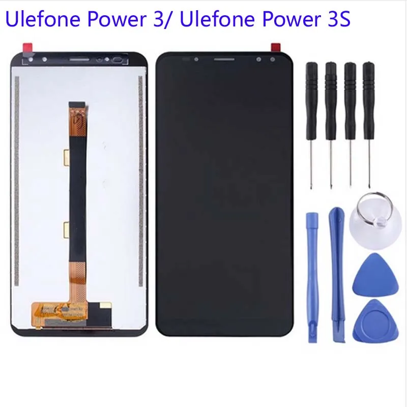 Для Ulefone power 3 power 3 ЖК-дисплей+ сенсорный экран в сборе дигитайзер Замена для Ulefone power 3S дисплей