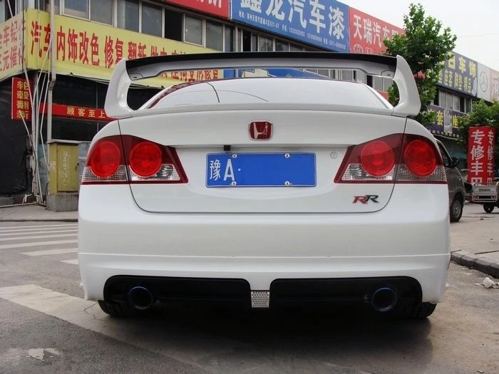 2006 2007 2008 2009 2010 2011 большой гоночный стиль спойлер для honda civic задний багажник грунтовка Крючки из высококачественного АБС-пластика на детскую спойлеры