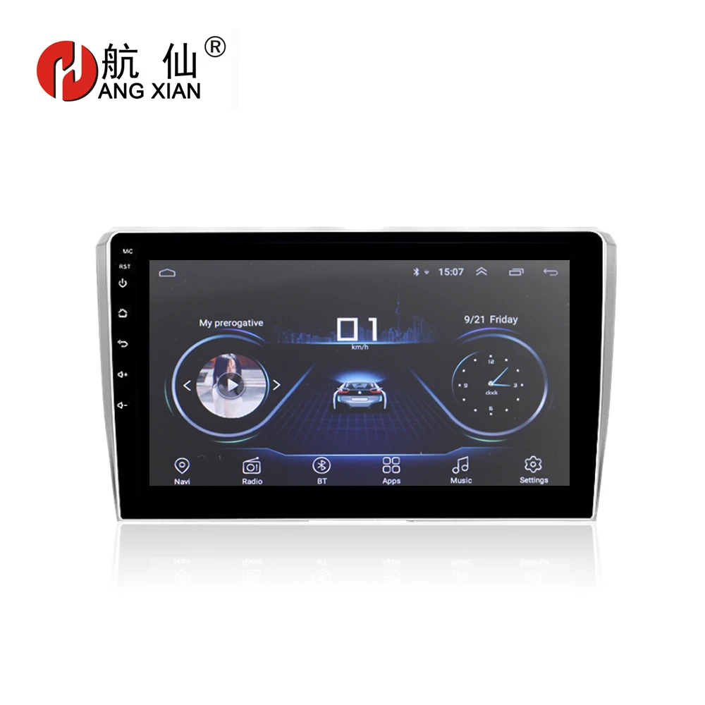 Ханг XIAN " Android 8,1 мультимедийный автомобильный Радио стерео для Geely Emgrand EC7 2012-2013 автомобильный dvd gps навигатор плеер bluetooth
