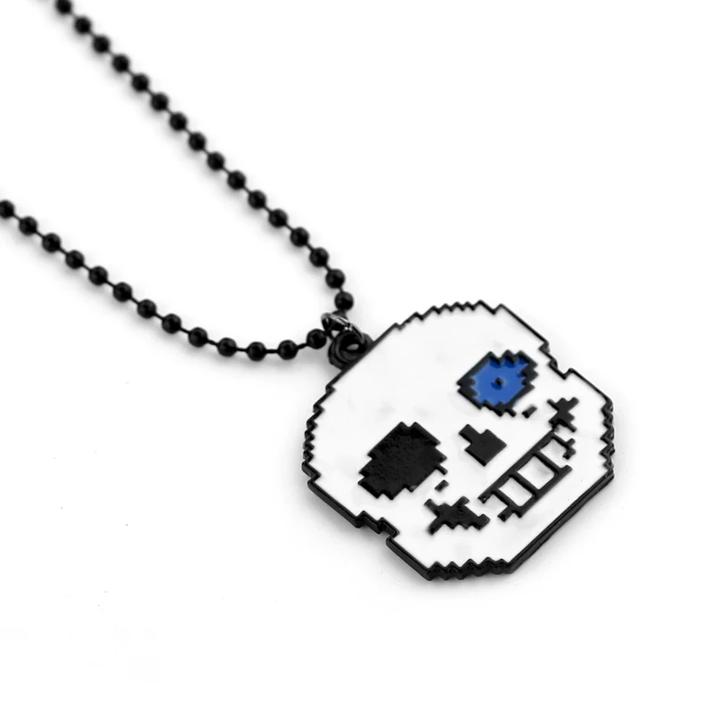 Аниме пиксели Сердце ожерелье Undertale Косплей из Frisk 24 &quotДлина красное сердце кулон