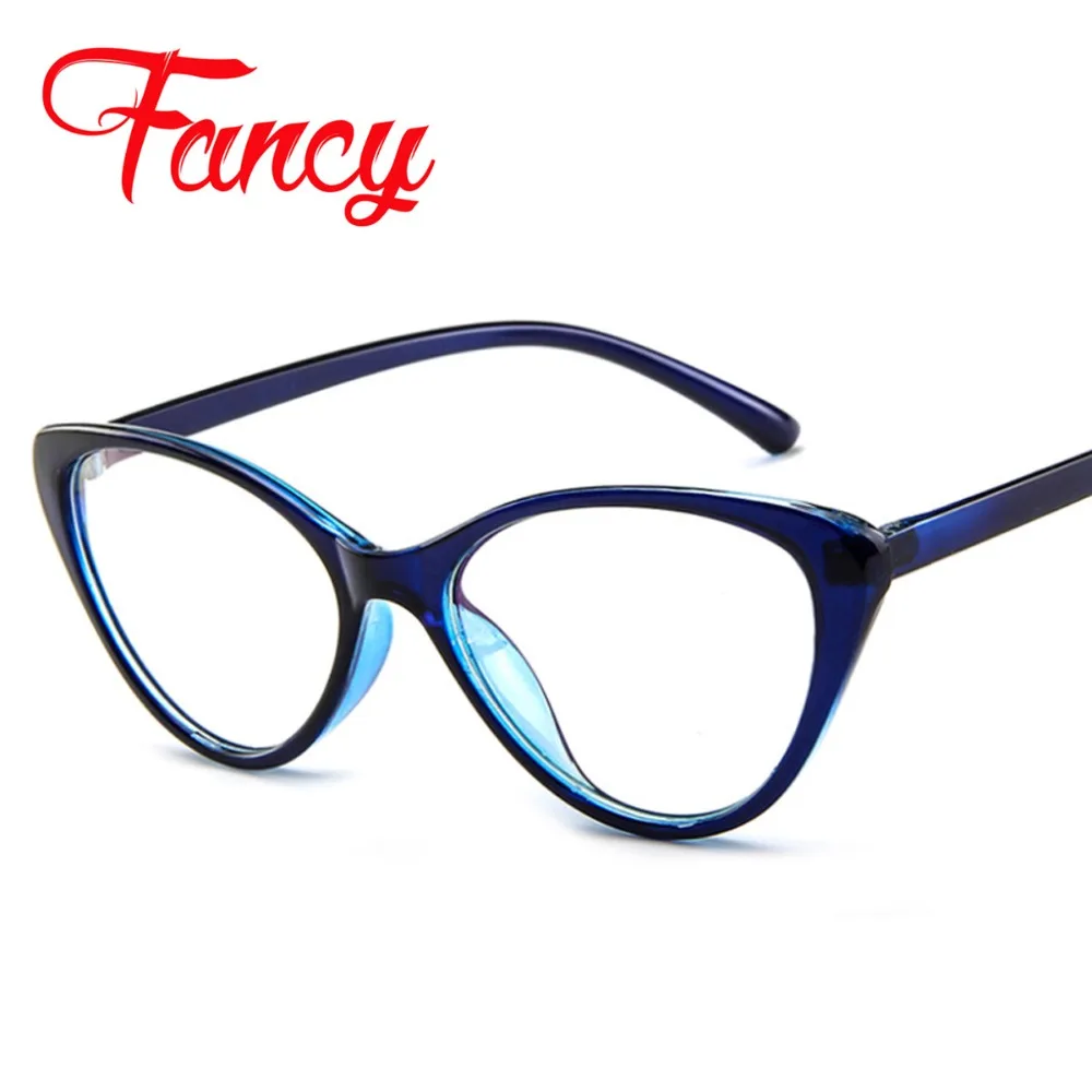 Винтажные женские очки кошачий глаз недорогие оптические оправы в стиле ретро по