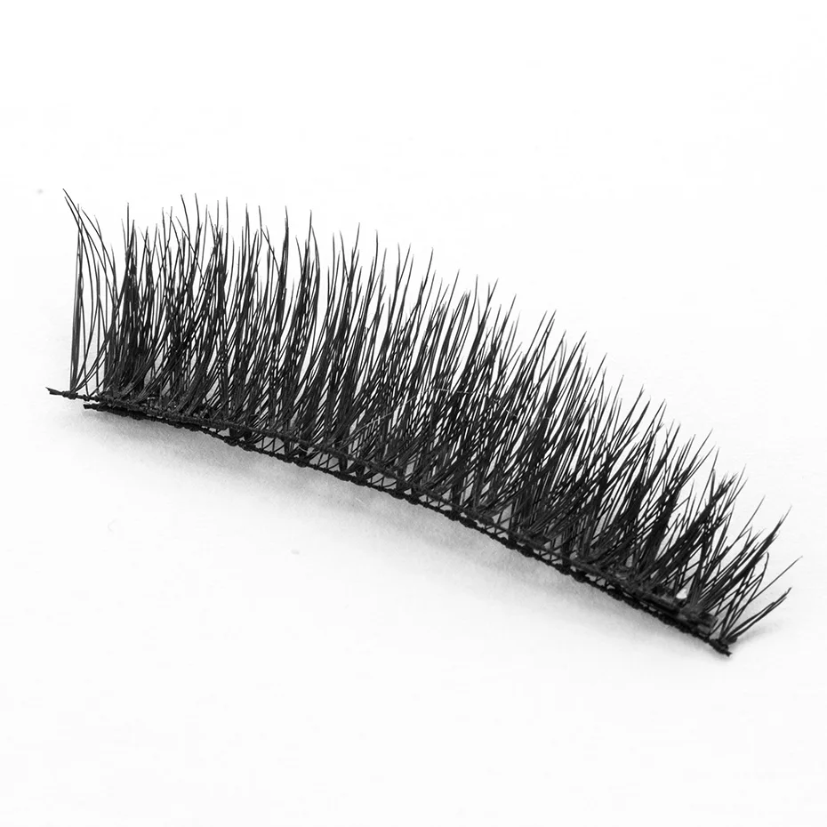 4 шт./пара накладные ресницы из меха норки с двойным магнитом|eye lashes extension|lash