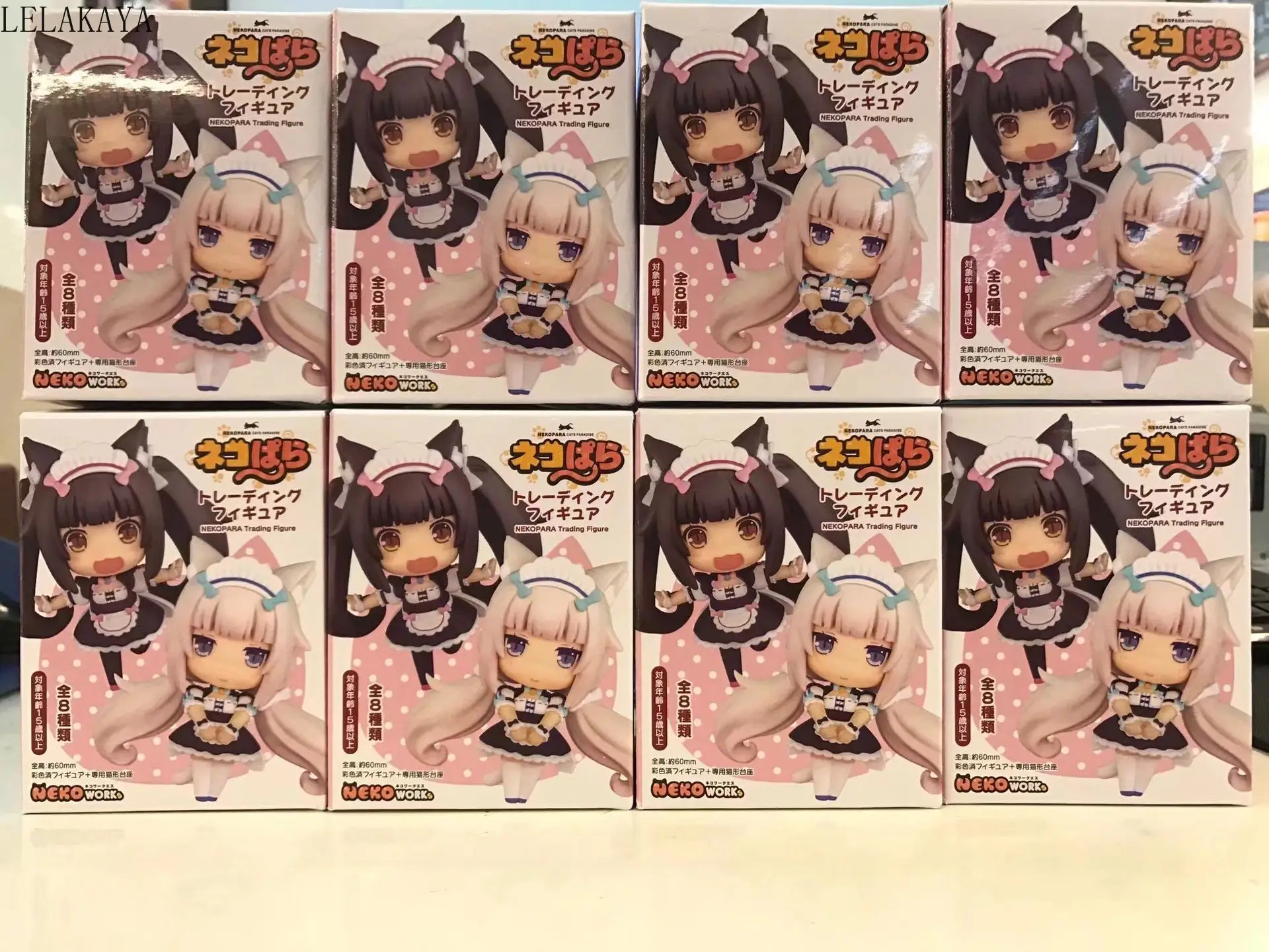 Аниме NEKOPARA фигурка шоколадная ваниль Azuki кокосовый клен Корица версия 1/6 ПВХ модель игрушки куклы Brinquedos 6-7,8 см