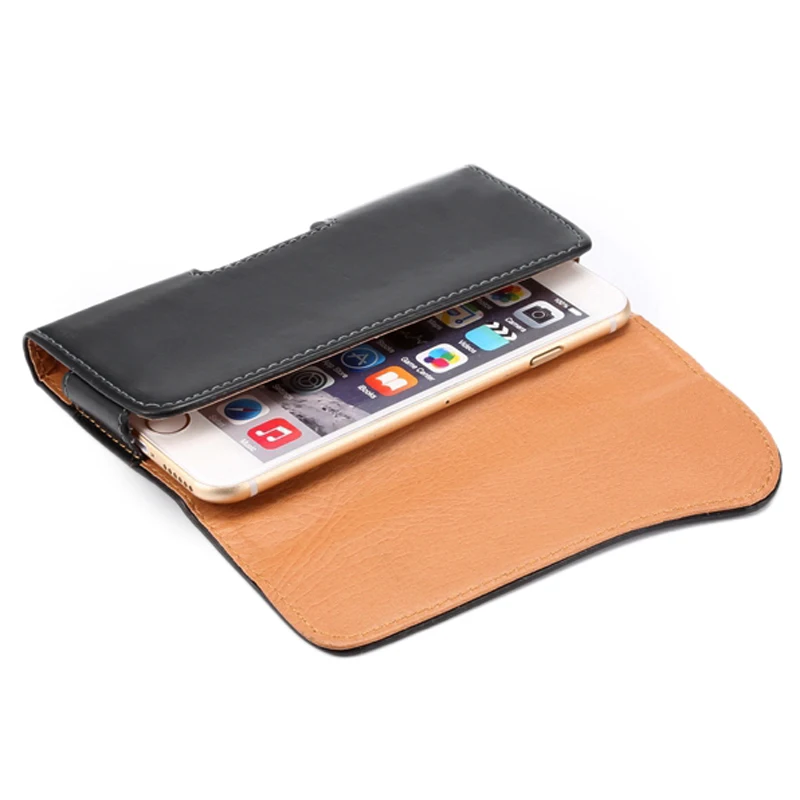 Универсальный кожаный чехол с зажимом для поясного ремня iPhone 6 6s Plus поясной 7/для X