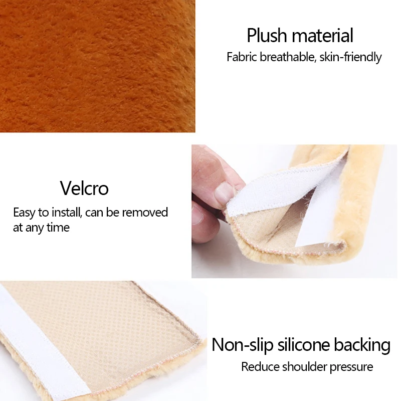 2 шт. зимние теплые ремни безопасности для стайлинга автомобиля Subaru Forester Impreza Kia Ceed