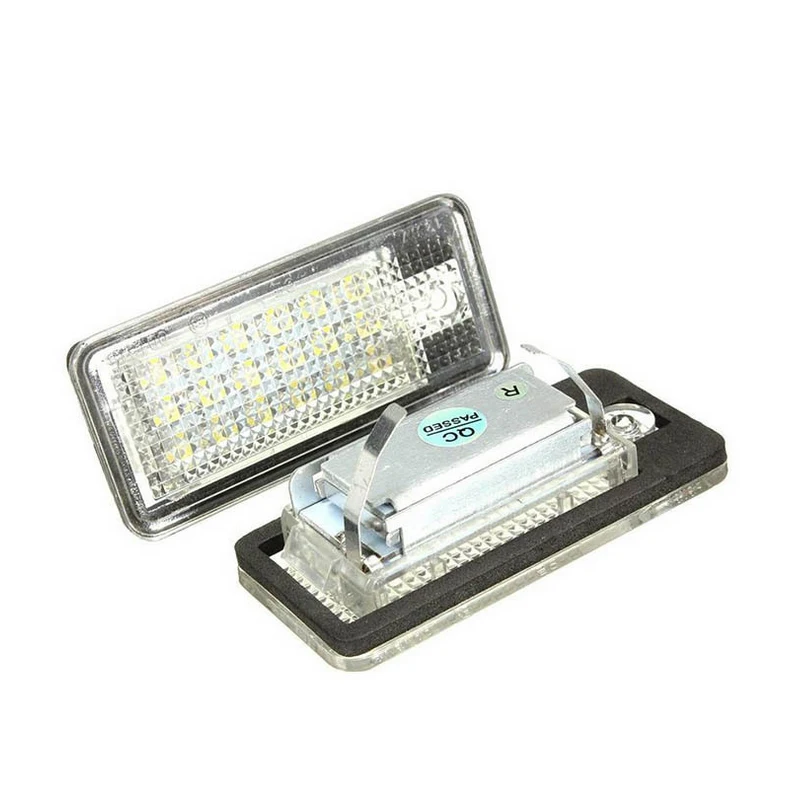 2 шт. авто светильник светодиодный номерной знак лампа для Audi A4 B6 B7 A8 Q7 A5 |