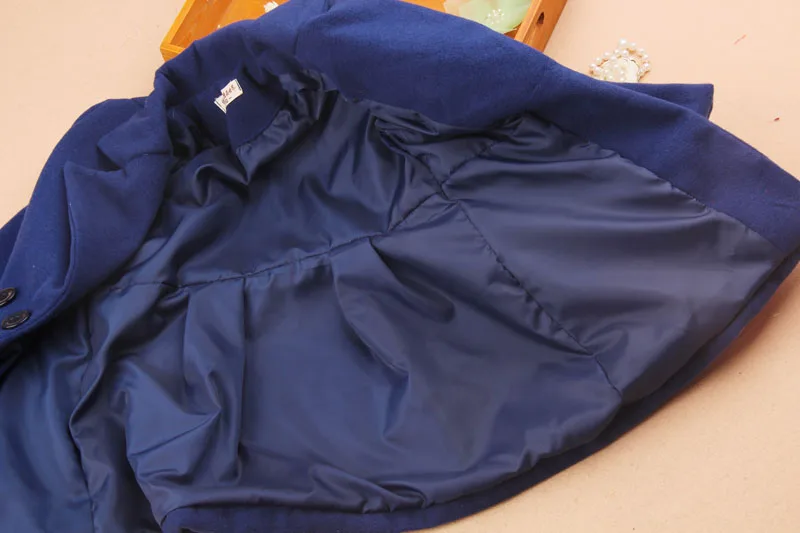 Зимние пальто для девочек Детская одежда Шерстяное Кашемировая мамы и дочки