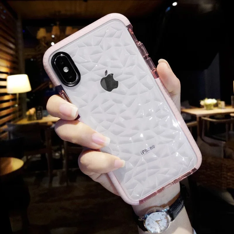 Для iphoneX водителя падение Mobile Shell для Apple 7 плюс все включено прозрачная вода Soft shell