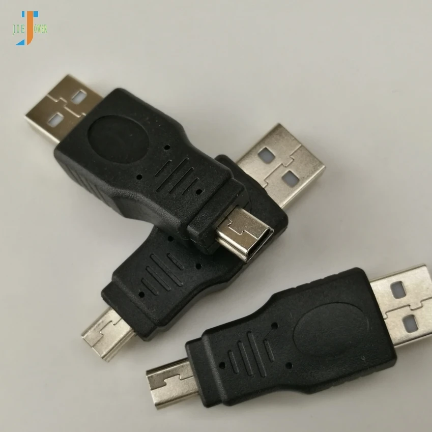 Высокоскоростной USB 2 0 штекер на мини Usb 5pin разъем адаптер для MP3 камеры автомобиля