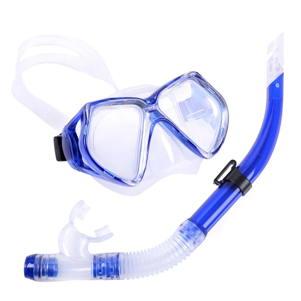 

Newly Swimming Dry Top Snorkel with Goggle for Swimming Diving 19ing