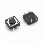 20 шт. 12x12 мм x 5 мм 12*12*5H панель PCB мгновенный тактовый кнопочный переключатель DIP