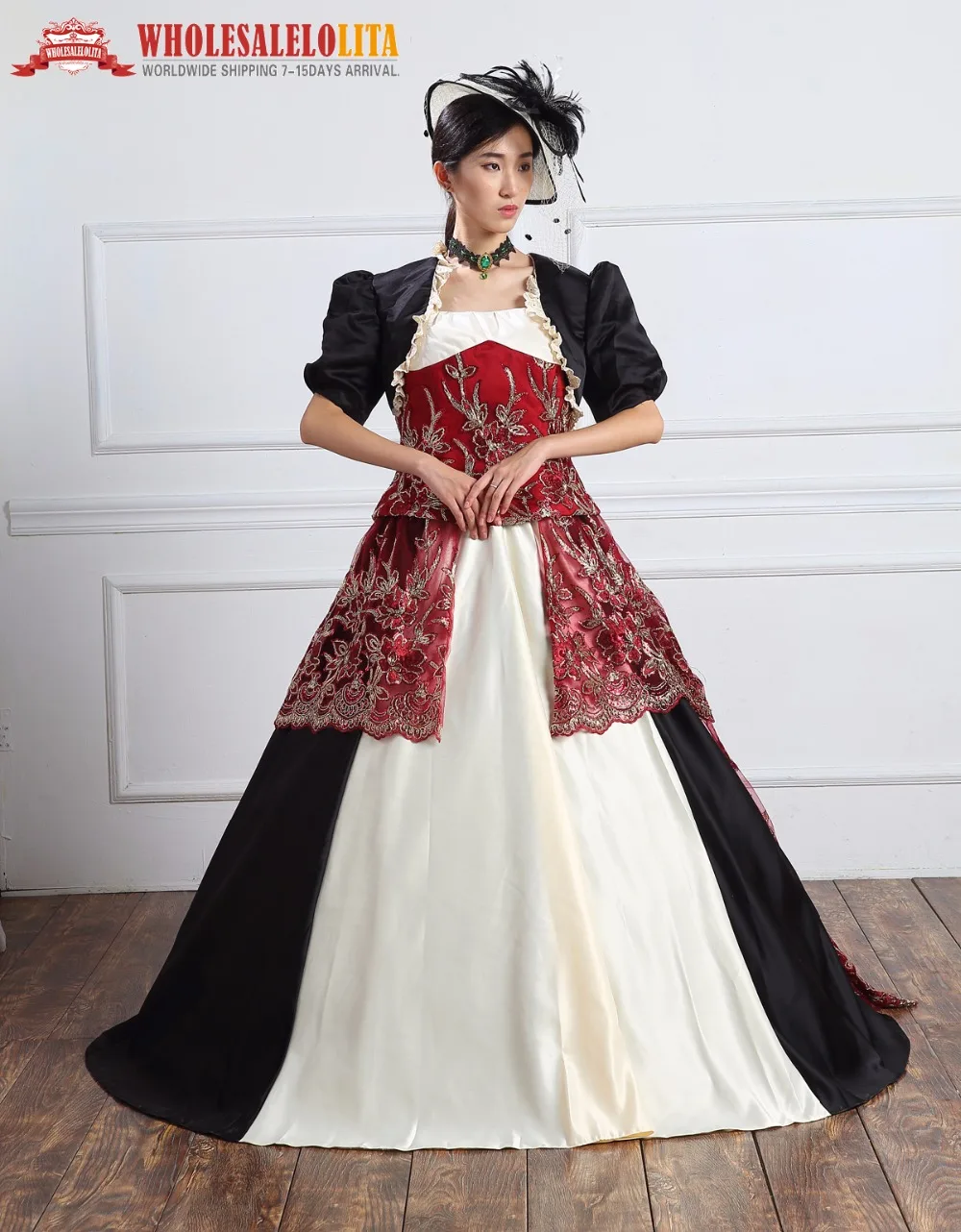Грузинский 18thc Мария Антуанетта день суд платье Rococo и Carnivale платья стимпанк в