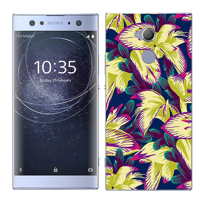 Чехлы для телефонов Sony Xperia XA2 Ultra 6 0 дюйма красивые окрашенные чехлы из ТПУ