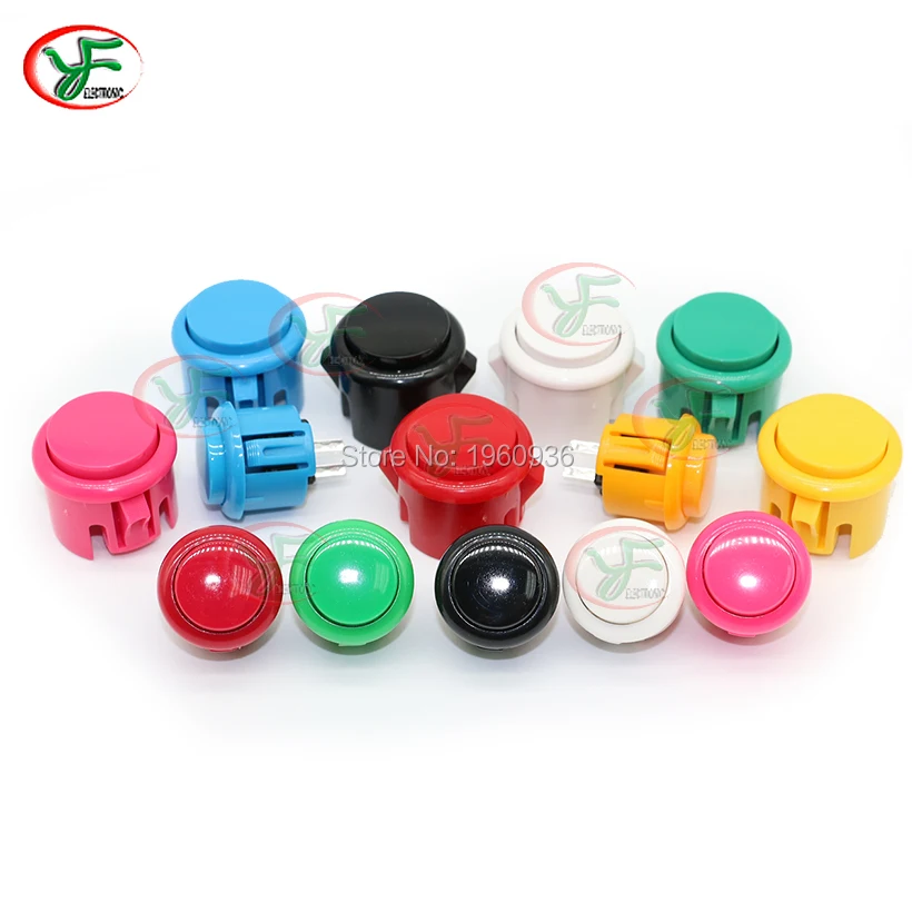 DIY Аркада Комплект нулевой задержки джойстик для ПК PS3 Raspberry Pi USB энкодер 5Pin 30 мм 24