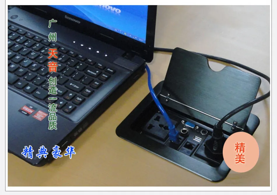 Настольная розетка/Скрытая/мультимедиа Информационная розетка коробка/сети RJ45