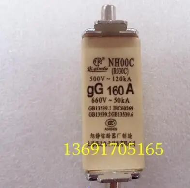 

NH00C NT00C R030C square tube fuse 500V/660V 100A or 125A or 160A and Free shipping.